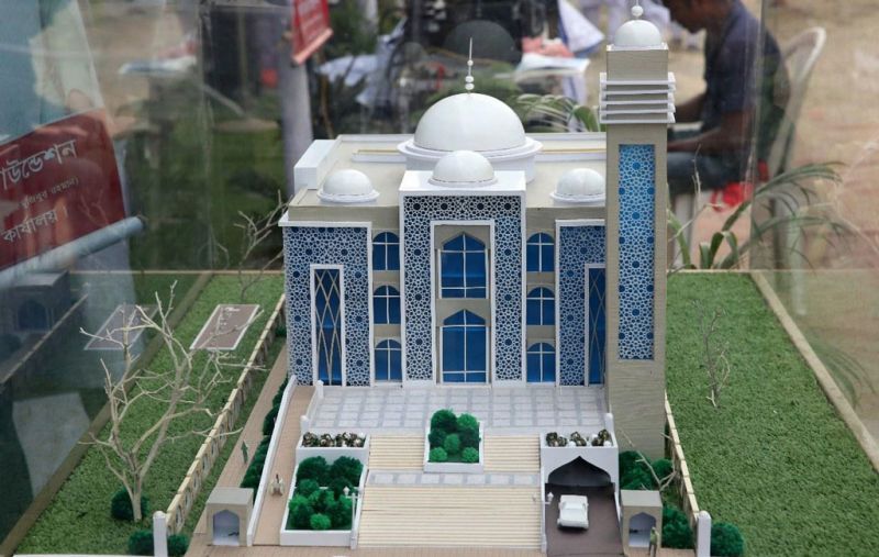 A miniature model of a model mosque-cd493035b61332eeeea47bf9b296250d1623311984.jpg